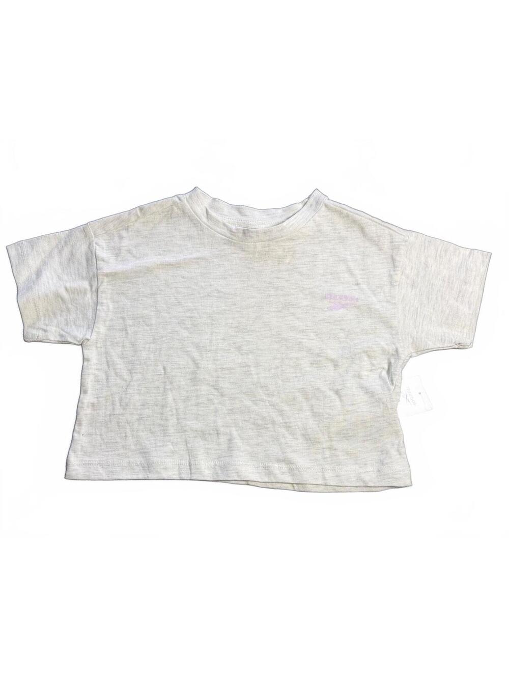 REEBOK 3T girls toddler oversized logo short sleeve T-shirt NWT